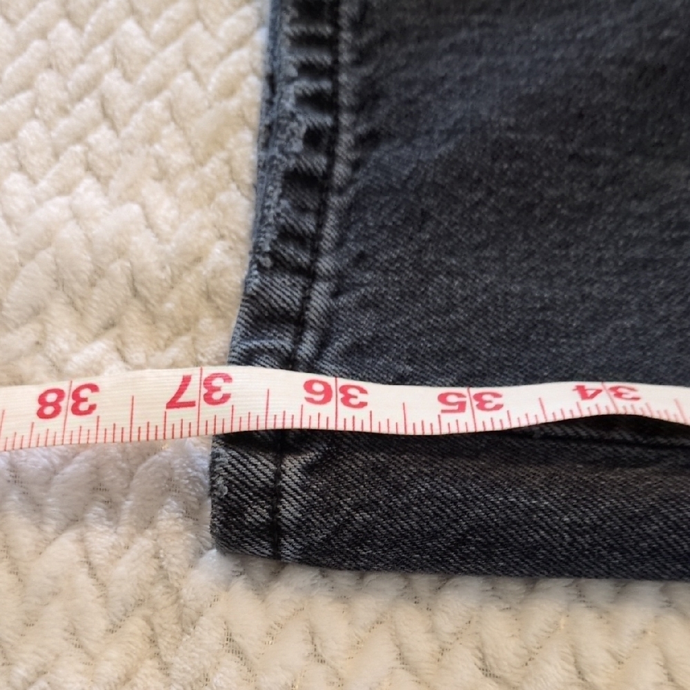 Everlane The 90s Way High Jean High Rise Faded Black 🖤 sz 23 -measures to sz 26 - Picture 6 of 16